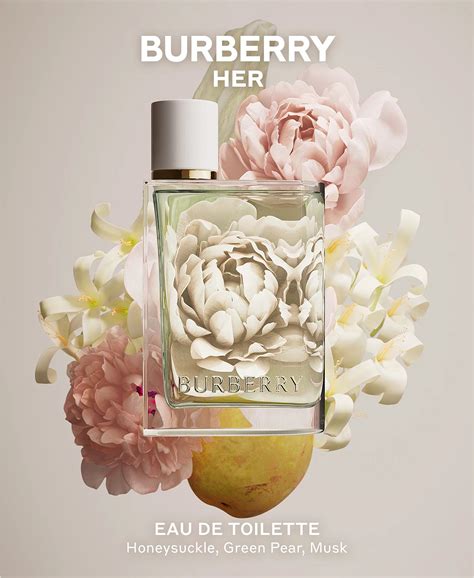 burberry for her eau de toilette